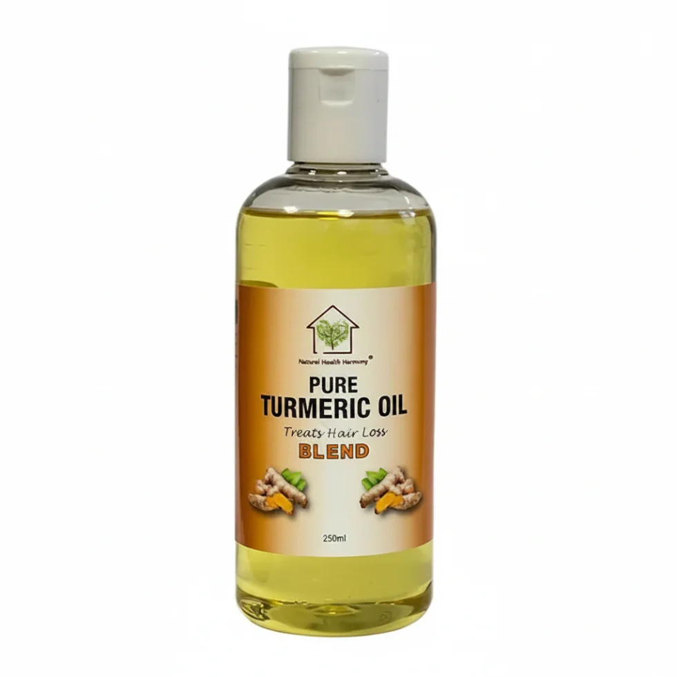 Natural Health Harmony Turmeric Oil 250ml | Hair Loss Treatment Blend