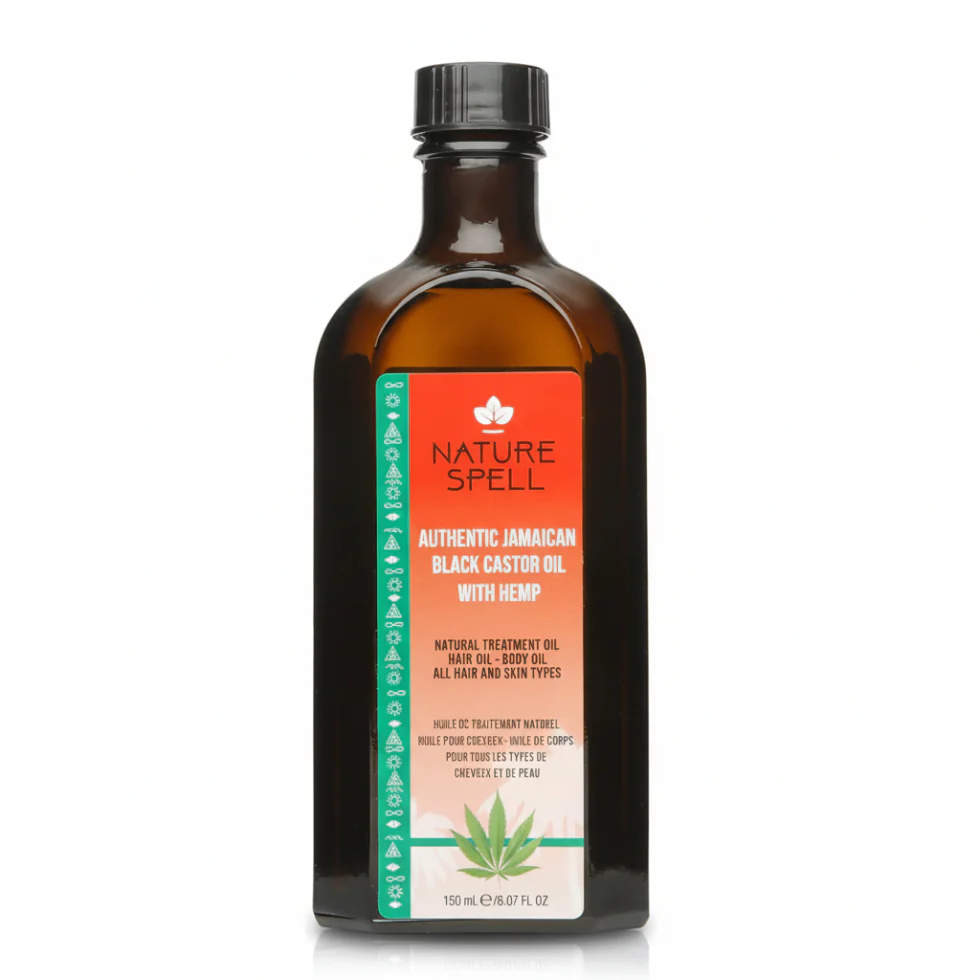 Nature Spell Jamaican Black Castor Oil Hemp 150ml | Hair Growth Oil
