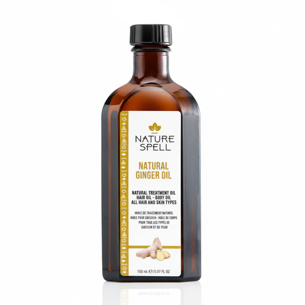 Nature Spell Ginger Oil 150ml | Hair & Skin Nourishing Natural Oil