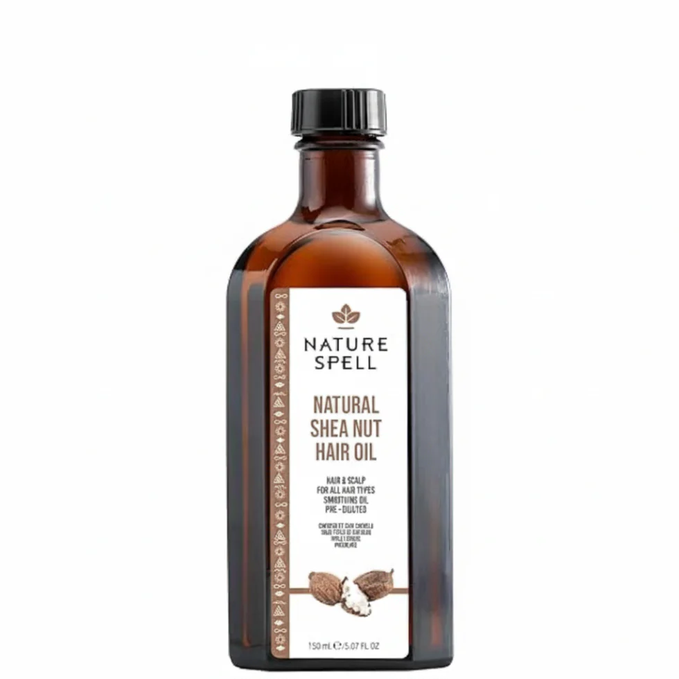 Nature Spell Shea Nut Oil 150ml | Hair & Skin Deep Nourishing Moisturizer