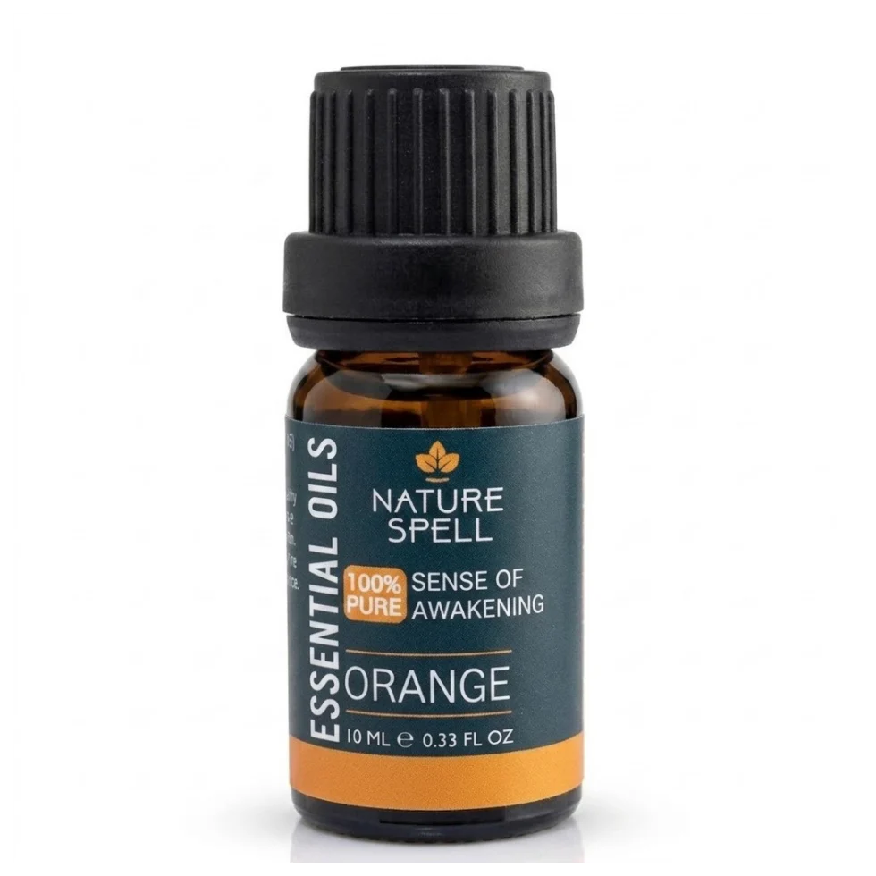Nature Spell Orange Essential Oil 10ml | Awakening Citrus Aromatherapy Oil