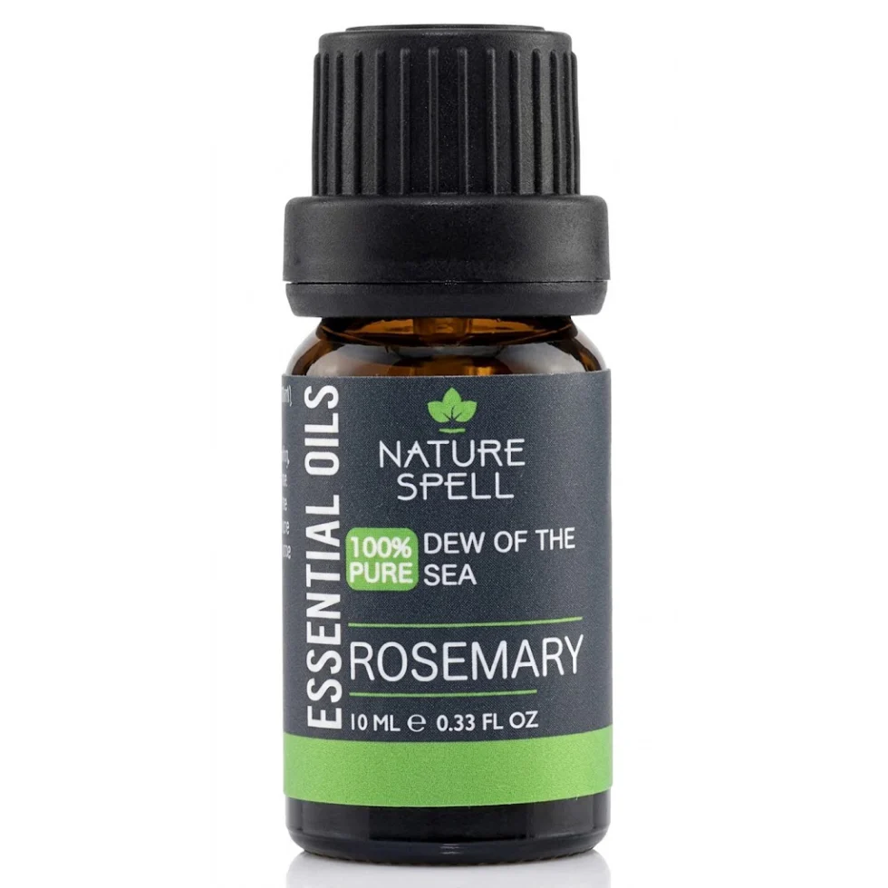 Nature Spell Rosemary Essential Oil 10ml | Scalp Care & Hair Growth Oil