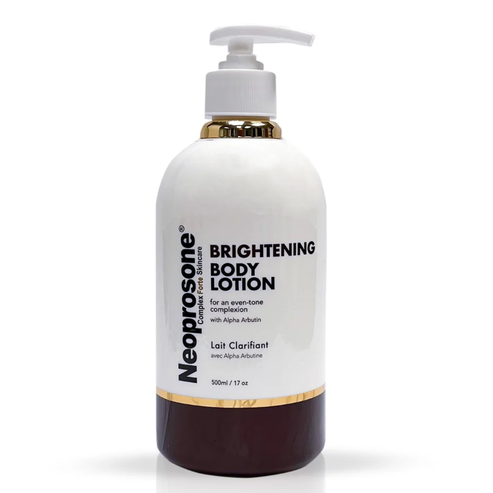 Neoprosone Brightening Body Lotion 500ml | Hydrating Glow & Even Skin Tone