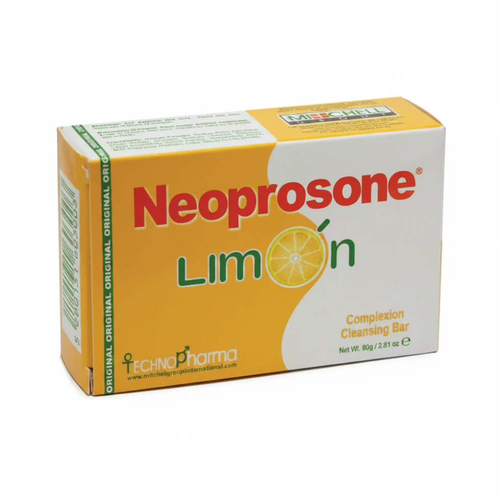 Neoprosone Limon Cleansing Bar 80g | Brightening & Even Tone Soap