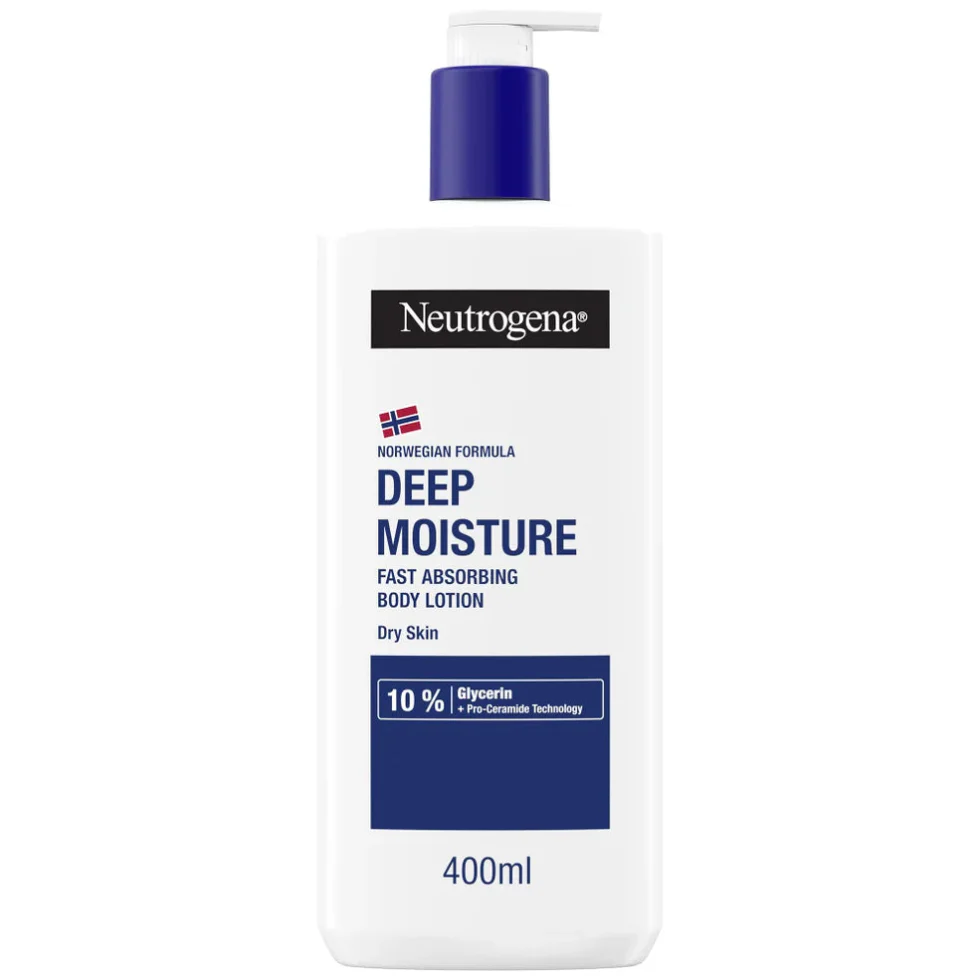 Neutrogena Norwegian Formula Body Lotion 400ml | Deep Moisture Dry Skin Care
