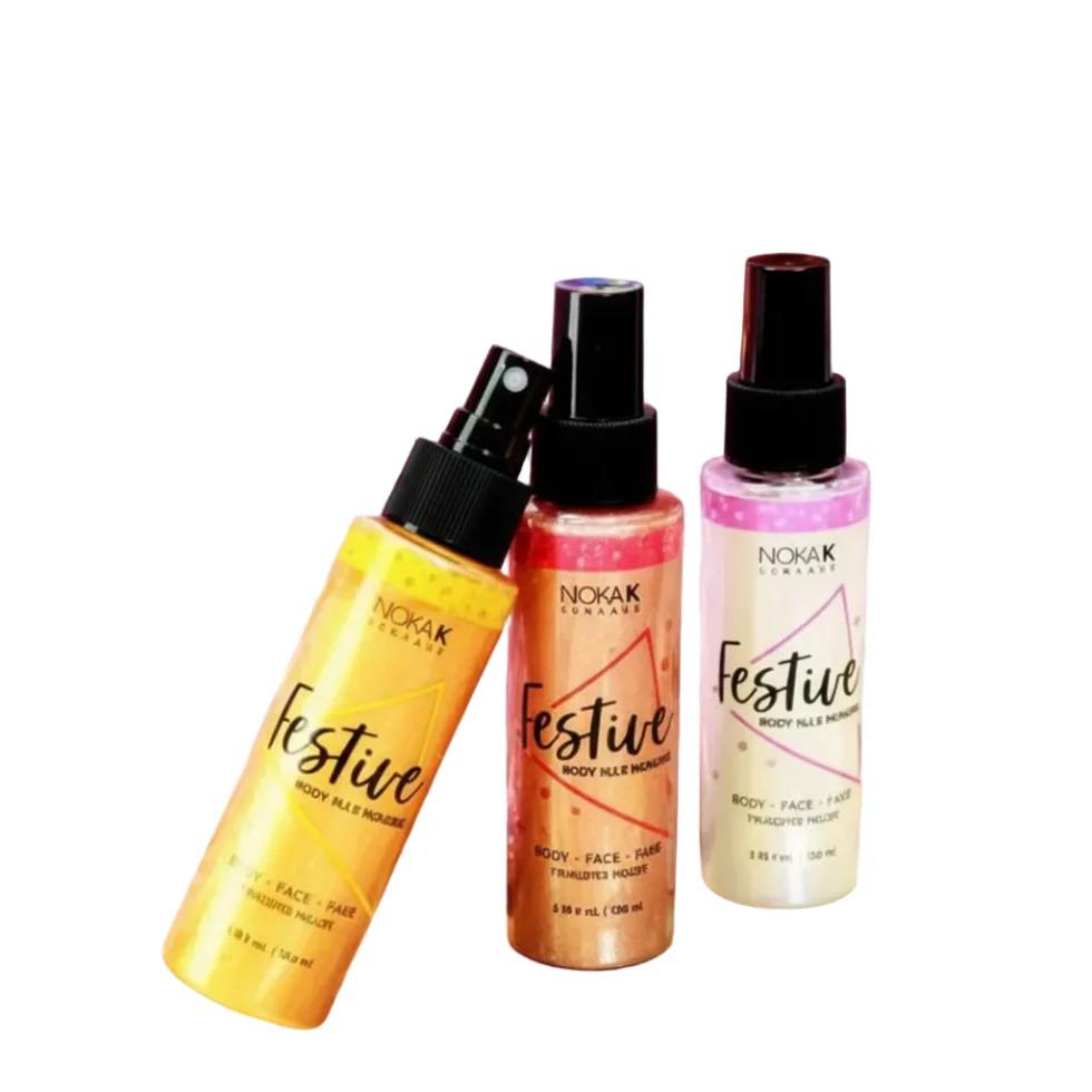 NICKA K Festive Body Illuminizer Holographic 100ml | Glow Shimmer Lotion