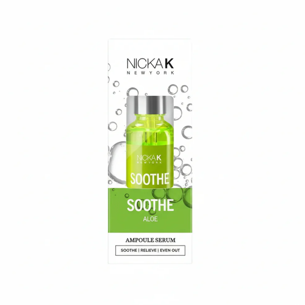 NICKA K Aloe Ampoule Serum 30ml | Soothing Hydrating & Calming Skin Care