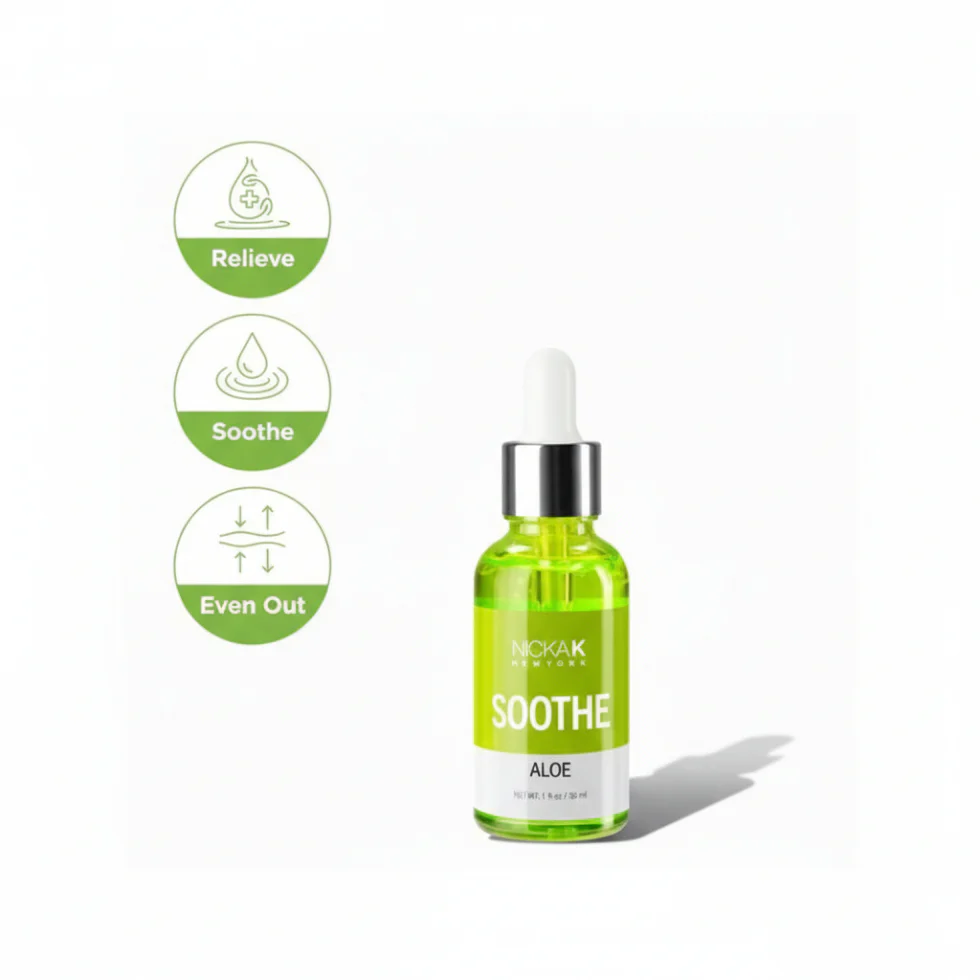 NICKA K Aloe Ampoule Serum 30ml | Soothing Hydrating & Calming Skin Care - Image 2