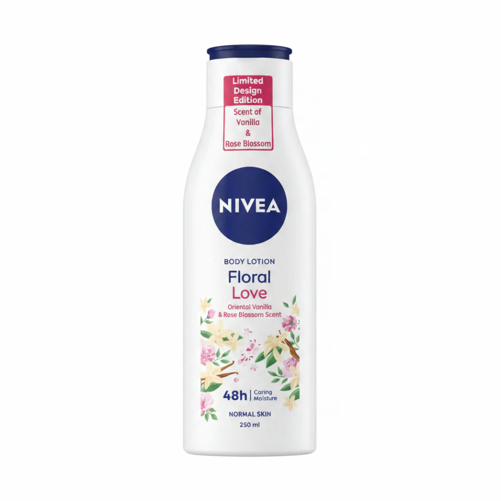 Nivea Floral Love Body Lotion 250ml | Soft Hydration & Floral Fresh Skin Care