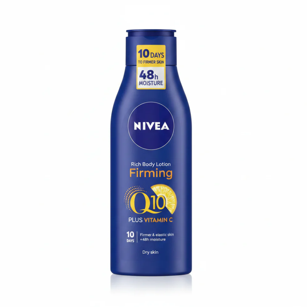 NIVEA Q10 Firming Rich Body Lotion 250ml | Skin Tightening & Hydration Care