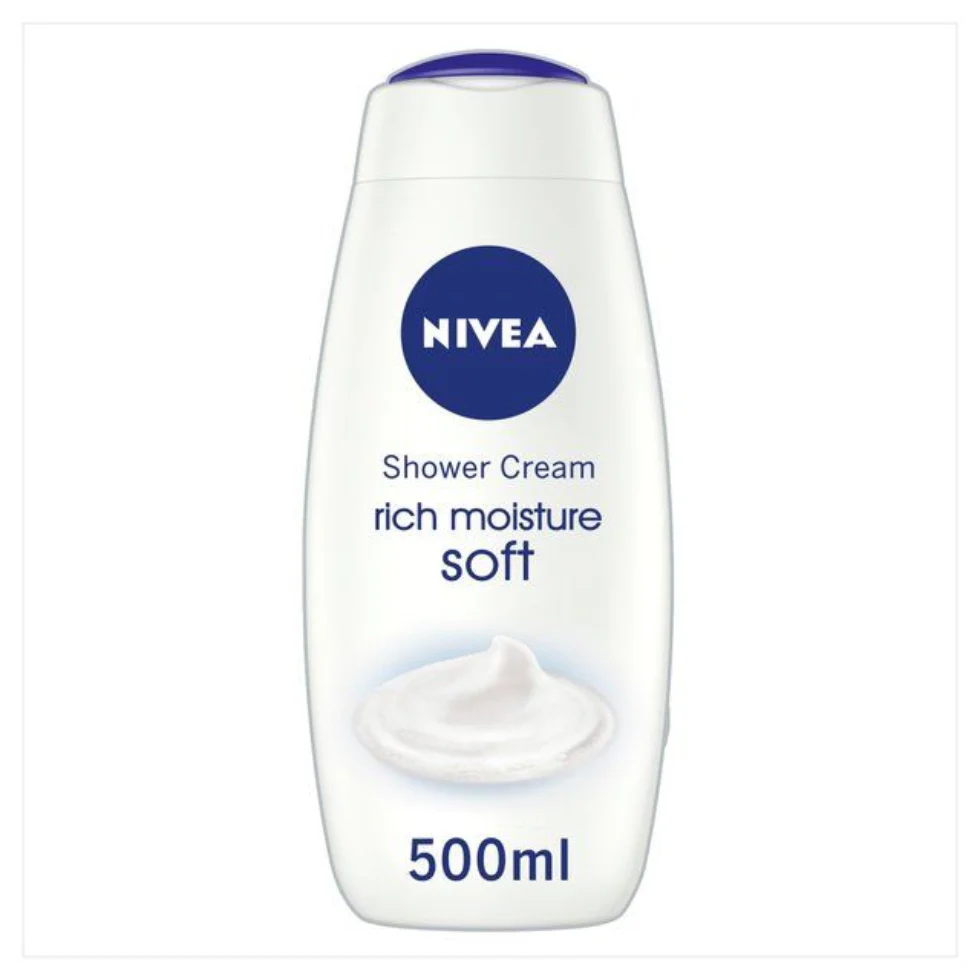 Nivea Rich Moisture Soft Shower Cream 250ml | Deep Hydration Body Wash