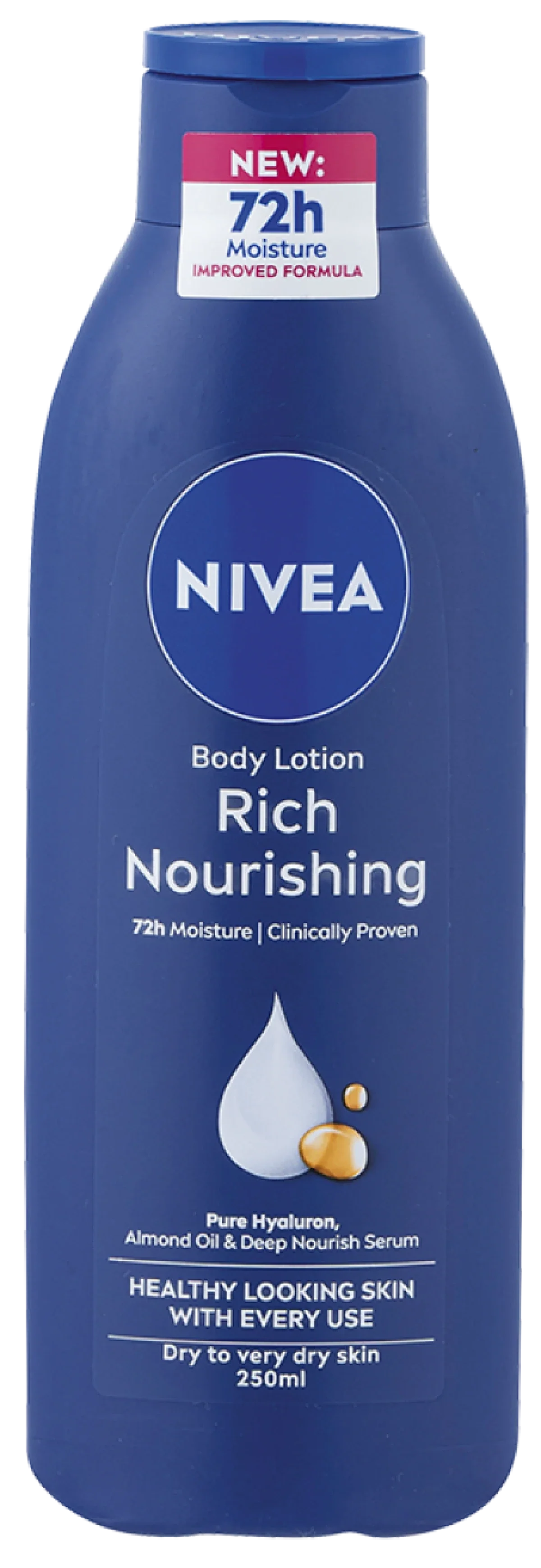 NIVEA Rich Nourishing Body Lotion 400ml | Deep Moisture Dry Skin Care Hydration