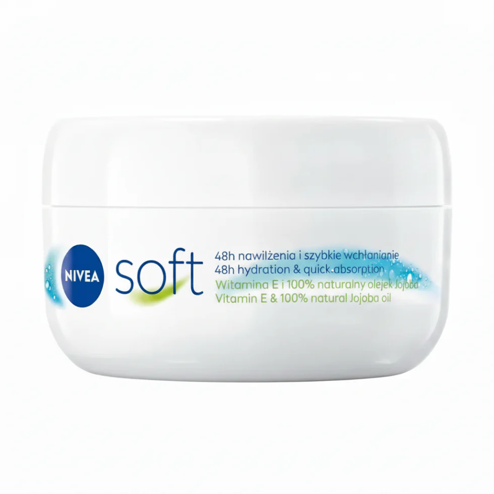 Nivea Soft Cream 50ml | Intensively Moisturising Face Body & Hand Cream