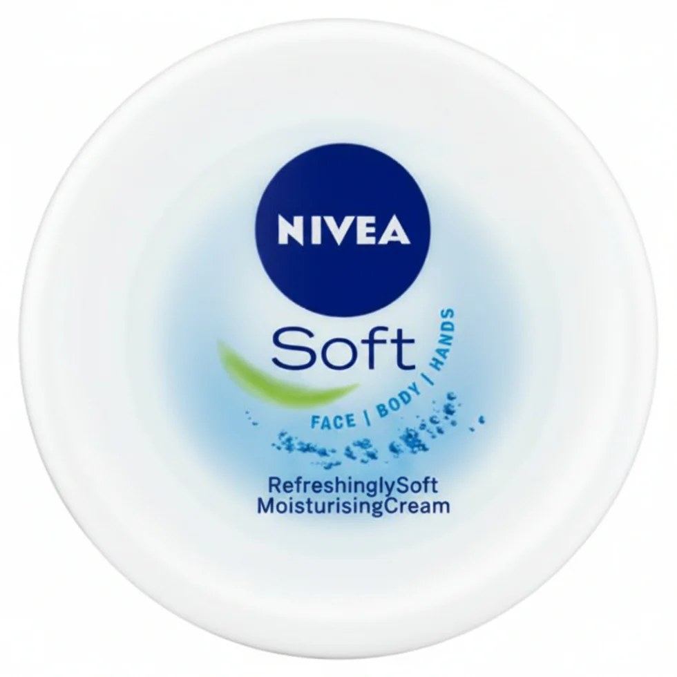 Nivea Soft Moisturising Cream 50ml | Refreshing Hydration Face Body Hands