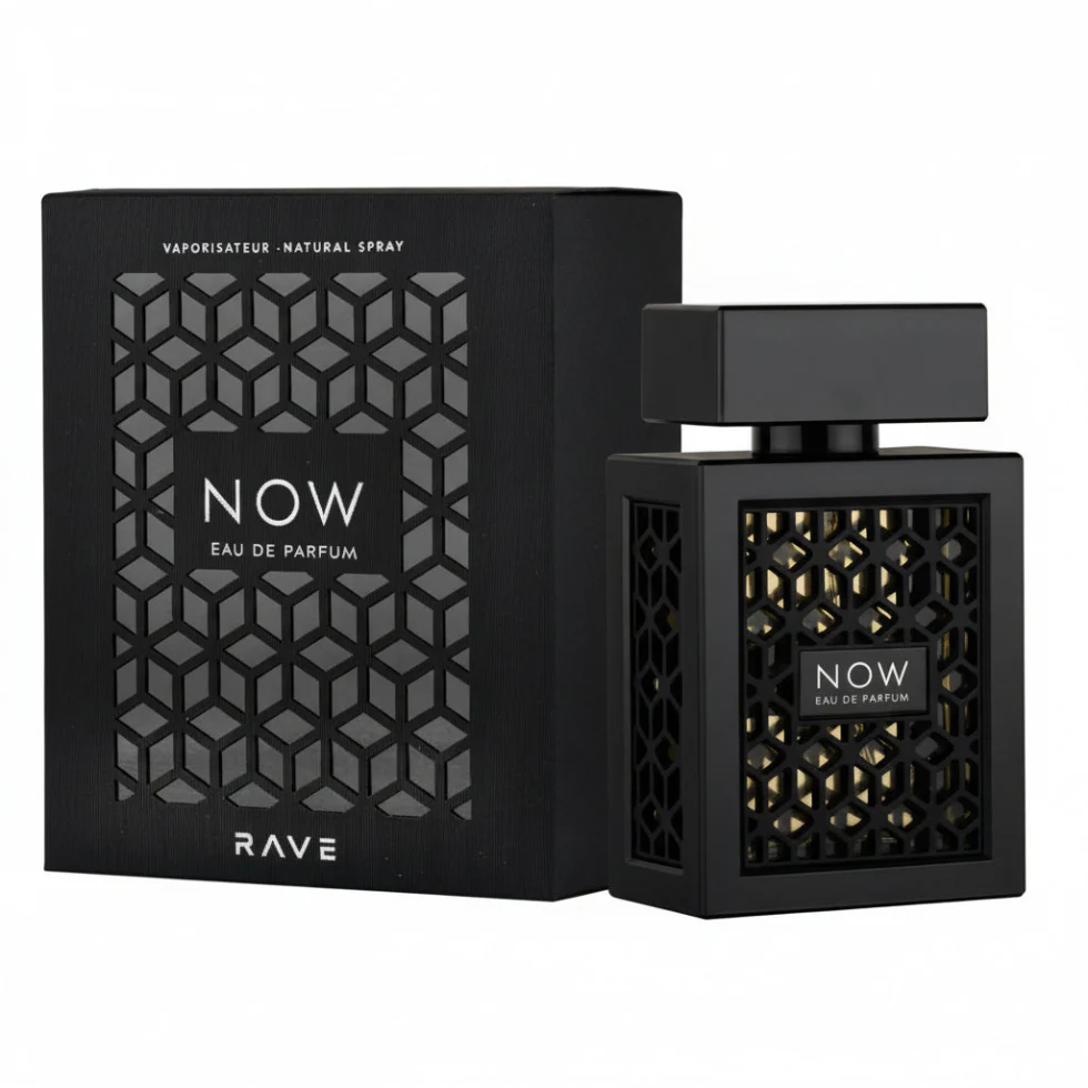 Now Eau De Parfum 100ml by Rave (Lattafa) | Fruity Woody Men’s Perfume