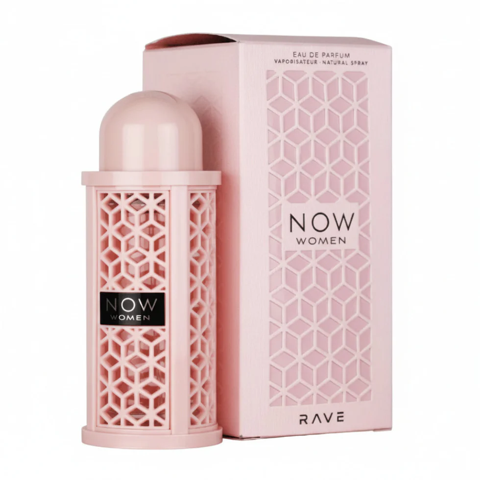 Now Pink Women Eau De Parfum 100ml by Rave (Lattafa) | Sweet Fruity Floral Perfume