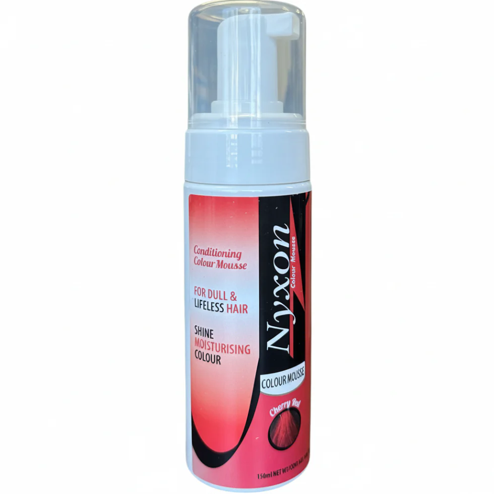 Nyxon Colour Mousse Cherry Red 140g | Temporary Hair Color Foam