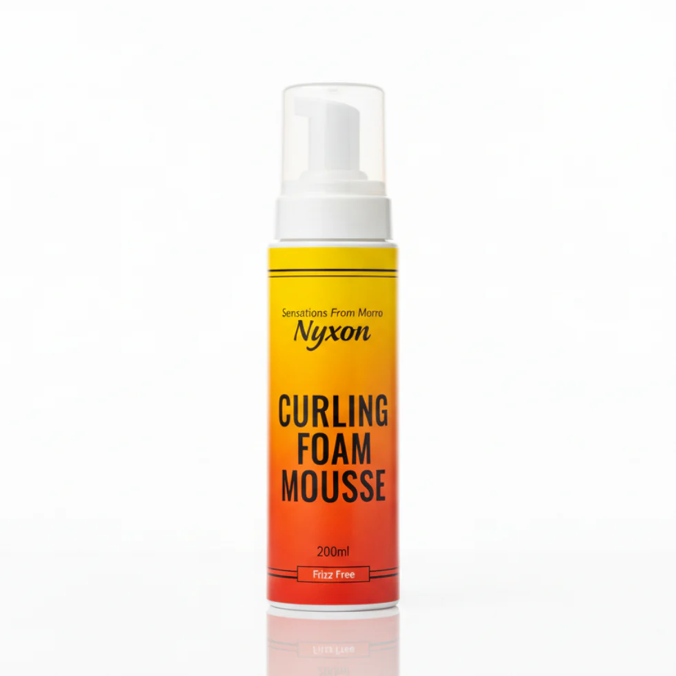 Nyxon Curl Foam Mousse 200ml | Define Curls & Add Volume Styling Foam