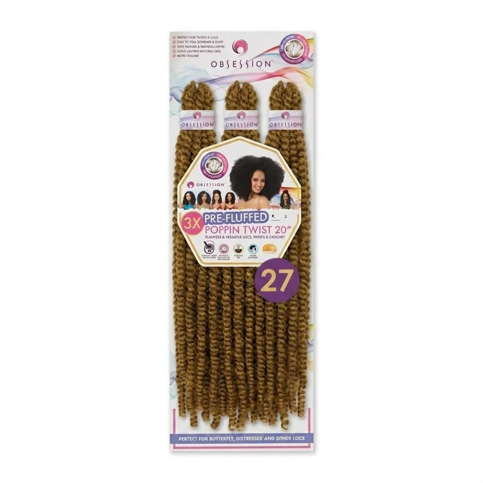 Obsession Poppin Twist 3x20" | Synthetic Braiding Hair Extensions - Image 10