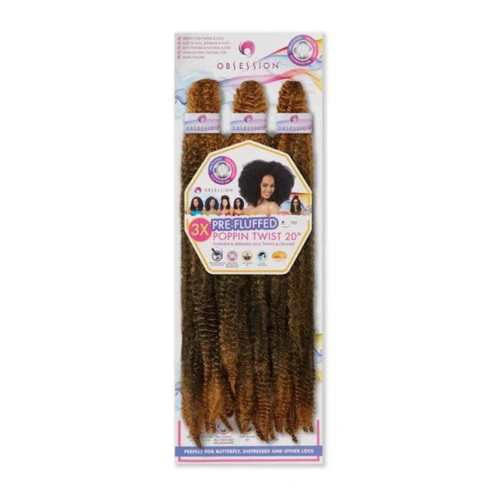 Obsession Poppin Twist 3x20" | Synthetic Braiding Hair Extensions - Image 5