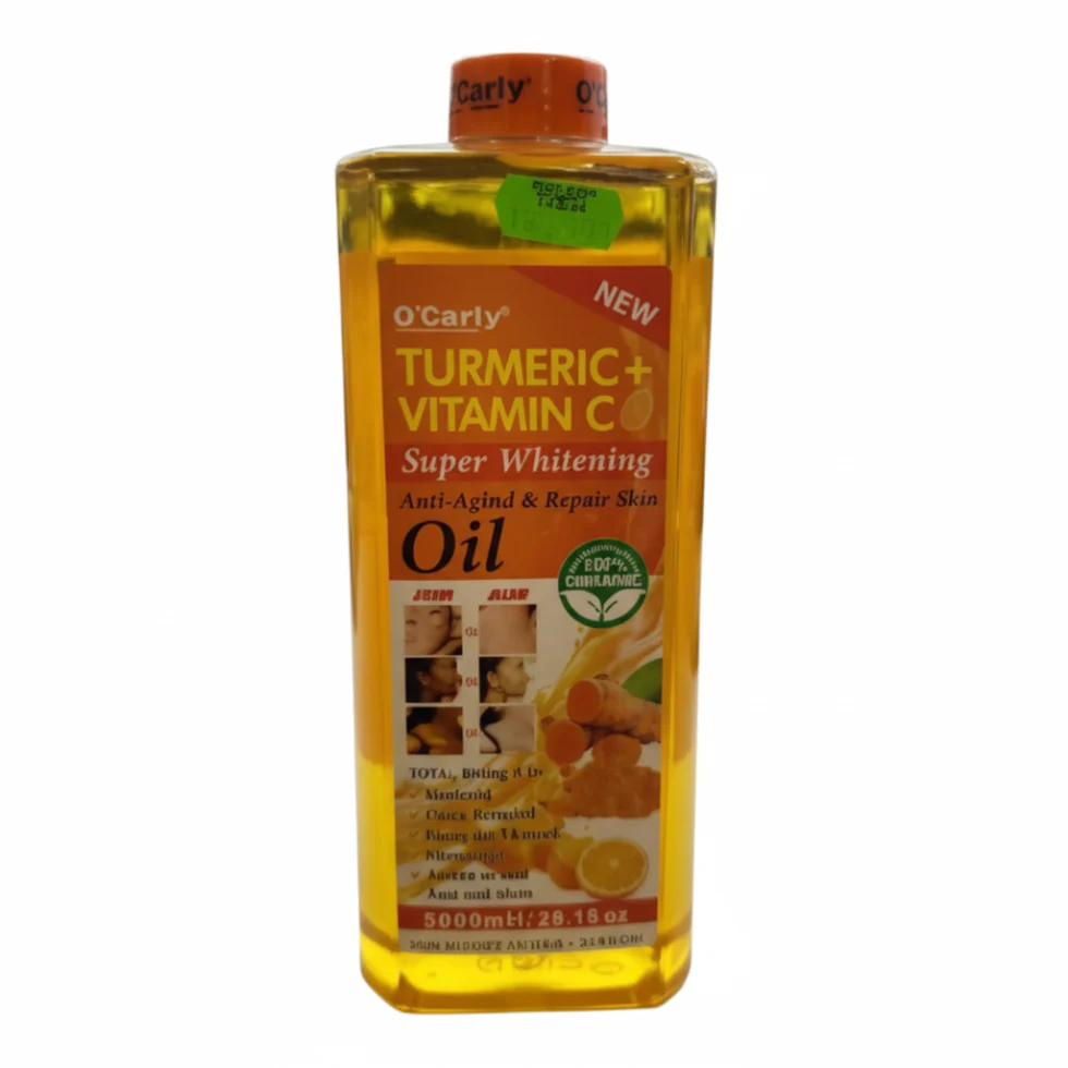 O'Carly Turmeric Vitamin C Anti-Acne Skin Oil 1000ml | Brightening Repair Oil