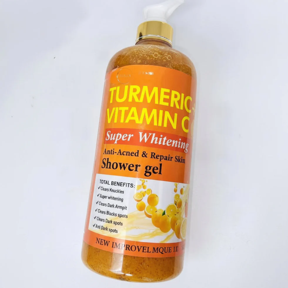 O'Carly Turmeric Vitamin C Shower Gel 250ml | Brightening Body Wash - Image 3