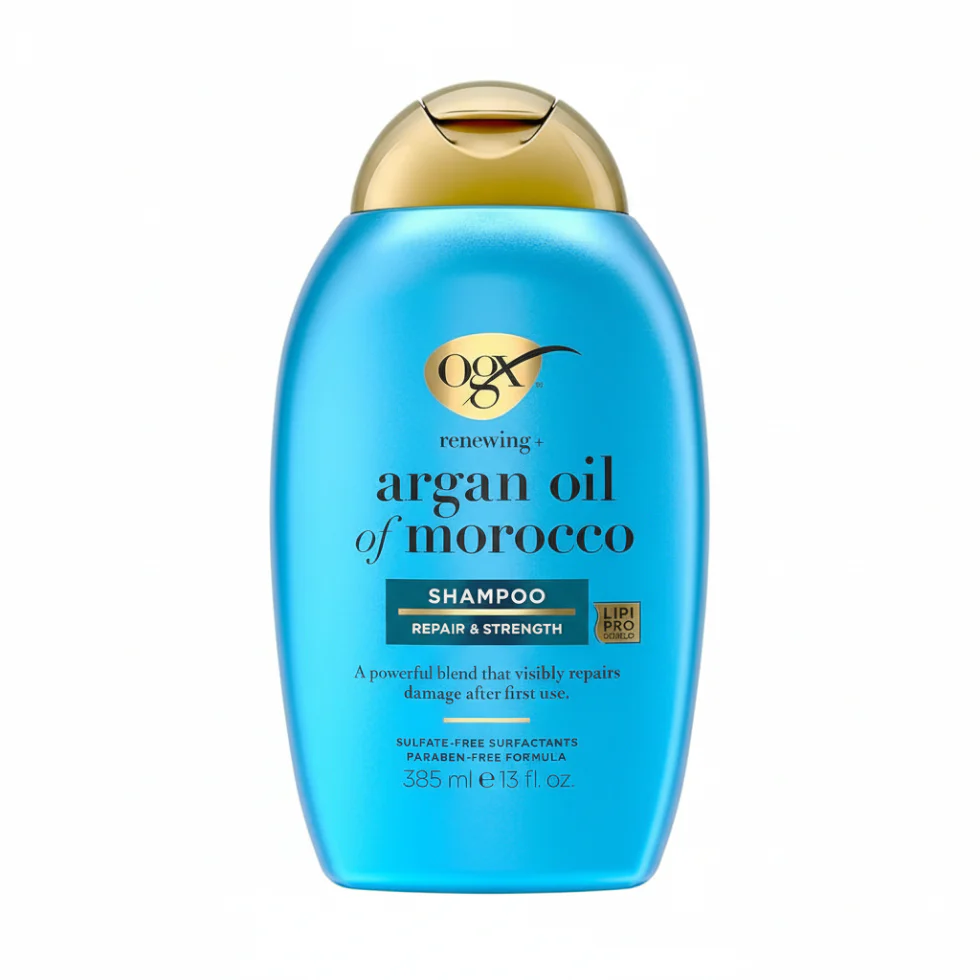 OGX Argan Oil of Morocco Shampoo 385ml | Repair Hydrate Dry Damaged Hair