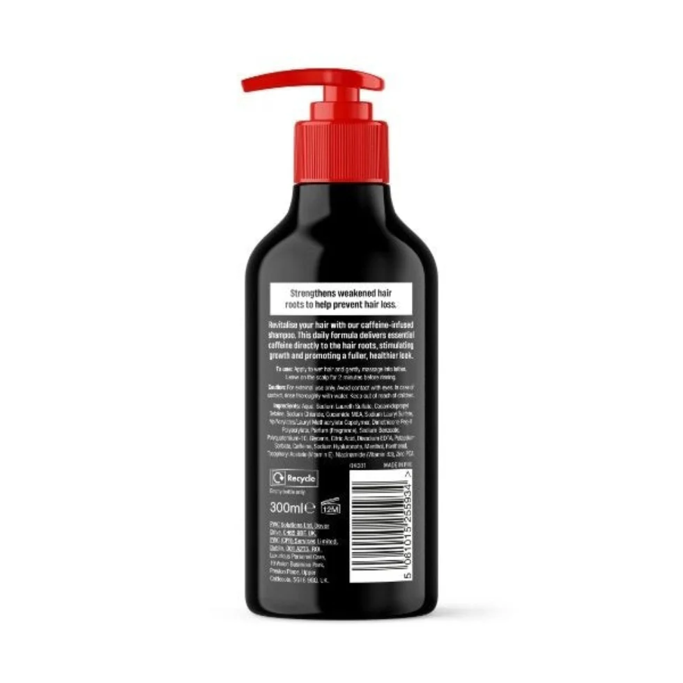Oktane Caffeine Shampoo 300ml | Hair Strength & Scalp Care Shampoo - Image 2