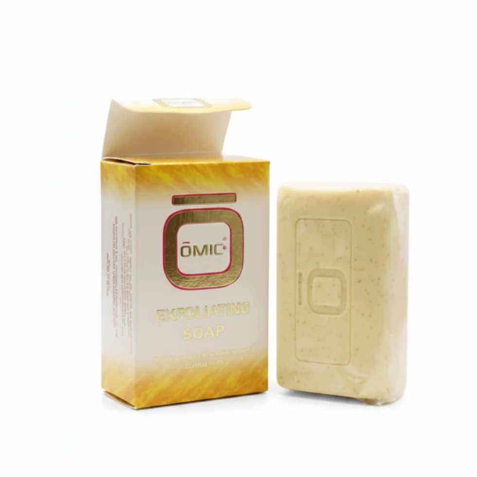 Omic Exfoliating Soap 200g | Deep Cleansing & Skin Smoothing Bar