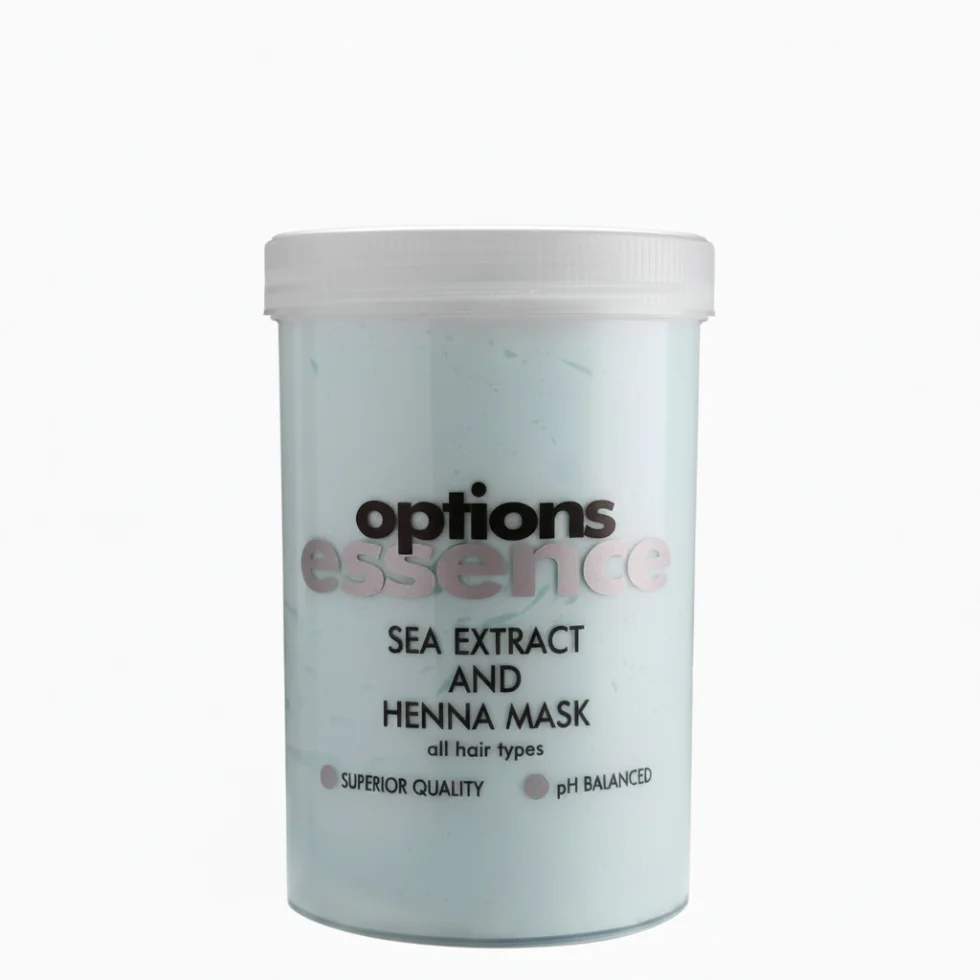 Option Essence Sea Extract & Henna Hair Mask 1000ml | Hydrate & Repair Hair