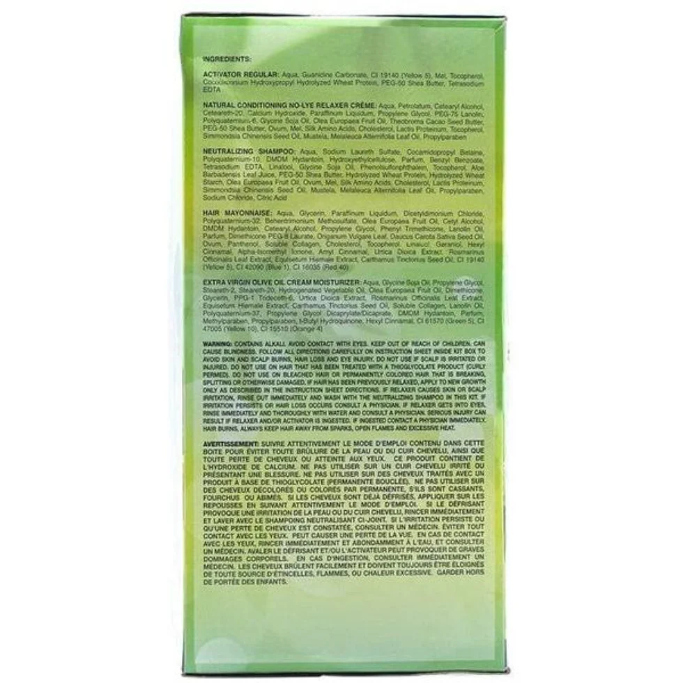 Africa’s Best Olive Oil Relaxer Kit Regular | Conditioning Hair Straightening System - Image 2