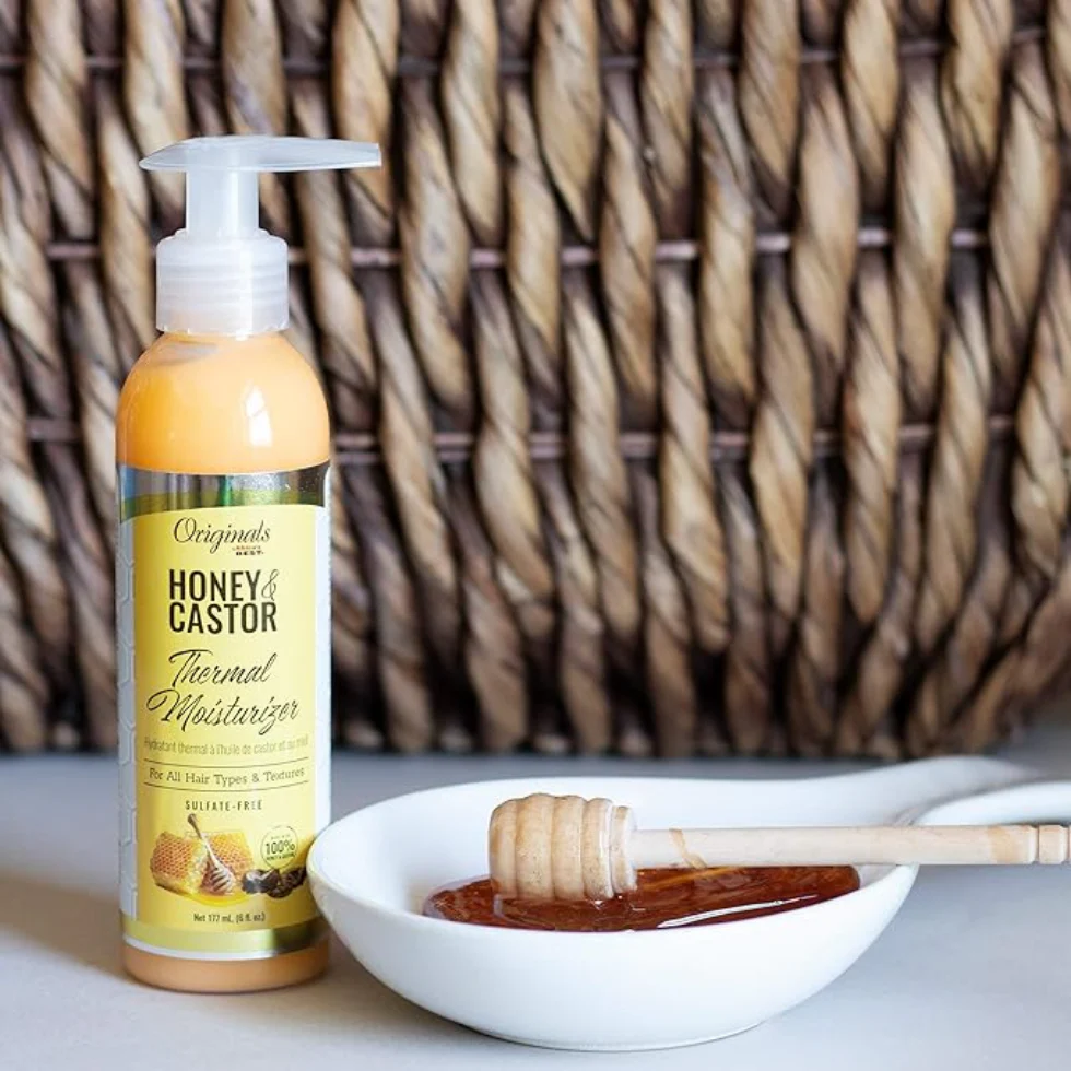 Originals by Africa's Best Honey & Castor Thermal Moisturizer 177ml | Sulfate-Free - Image 2