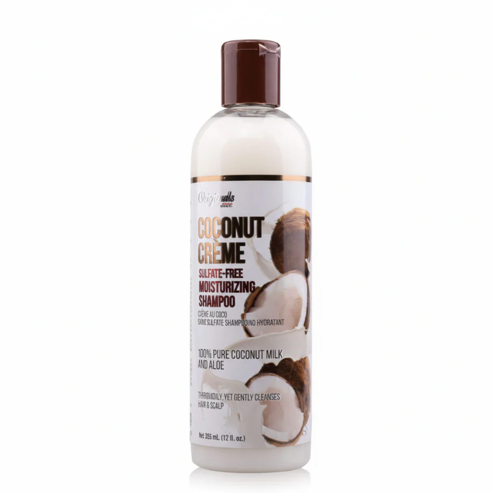 Africa’s Best Coconut Creme Sulfate-Free Moisturizing Shampoo 355ml | Hydrate & Nourish