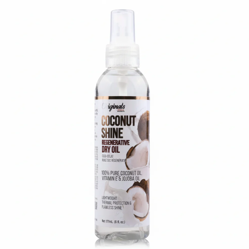 Africa's Best Coconut Shine Regenerative Dry Oil 177ml | Smooth & Protect Hair