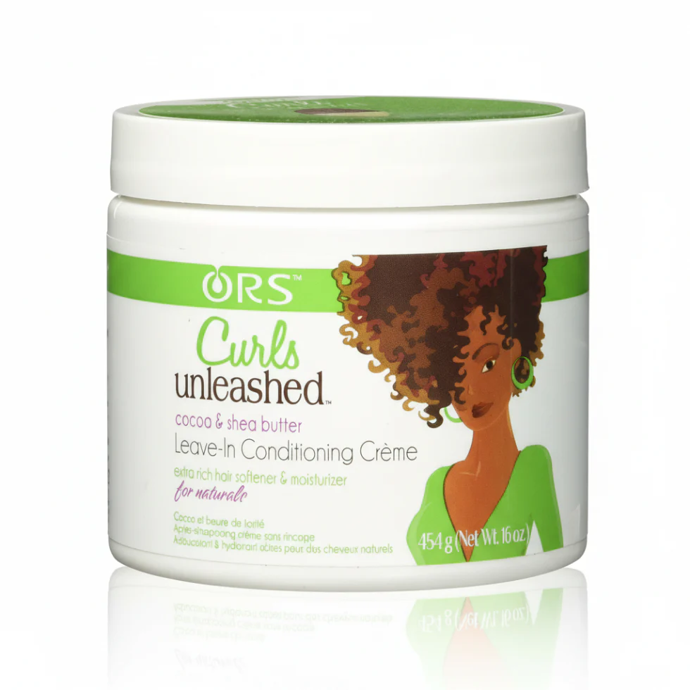 ORS Curls Unleashed Cocoa & Shea Leave-In Creme 454g | Soft Defined Curls