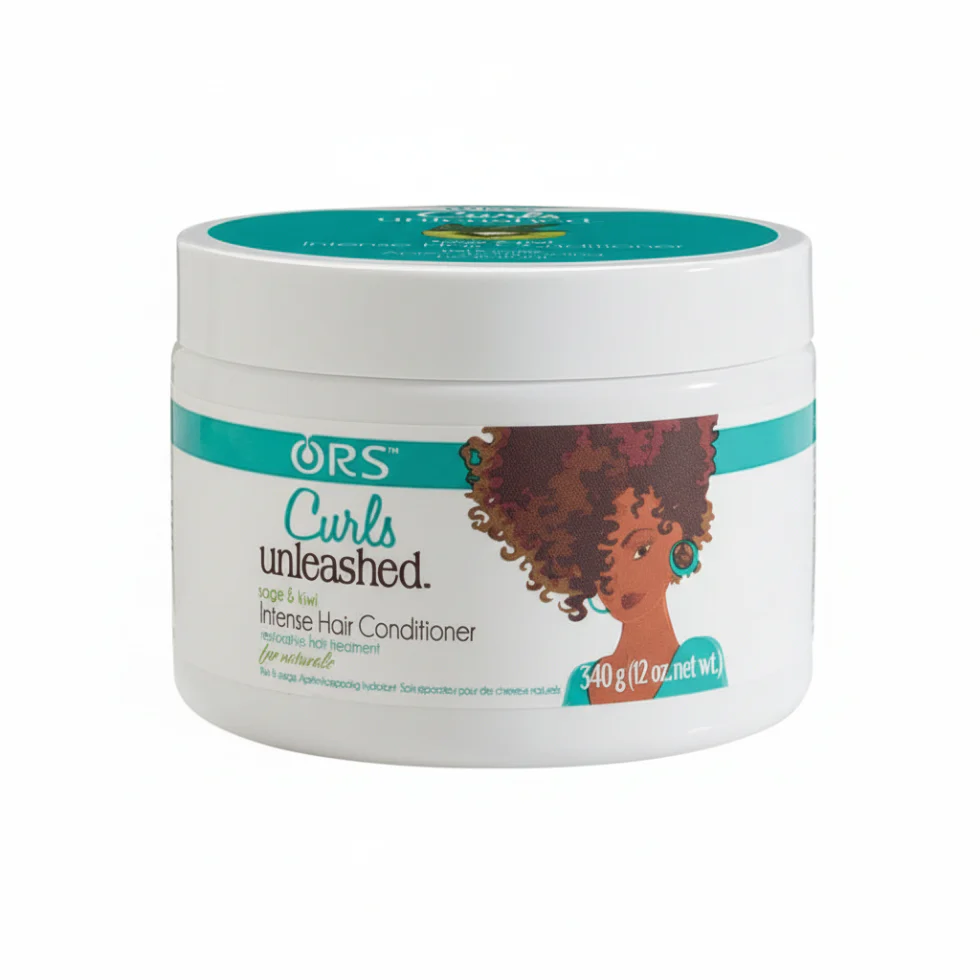 ORS Curls Unleashed Sage & Kiwi Conditioner 340g | Moisturize & Define
