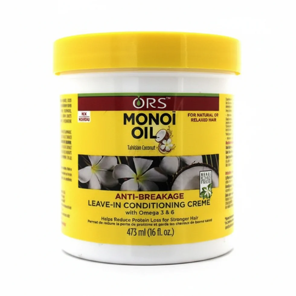 ORS Monoi Oil Leave In Conditioning Creme 473ml | Anti Breakage Hair Care