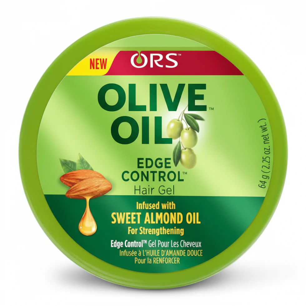 ORS Olive Oil Edge Control Gel Extra Hold 64g | Sleek Defined Edges - Image 2