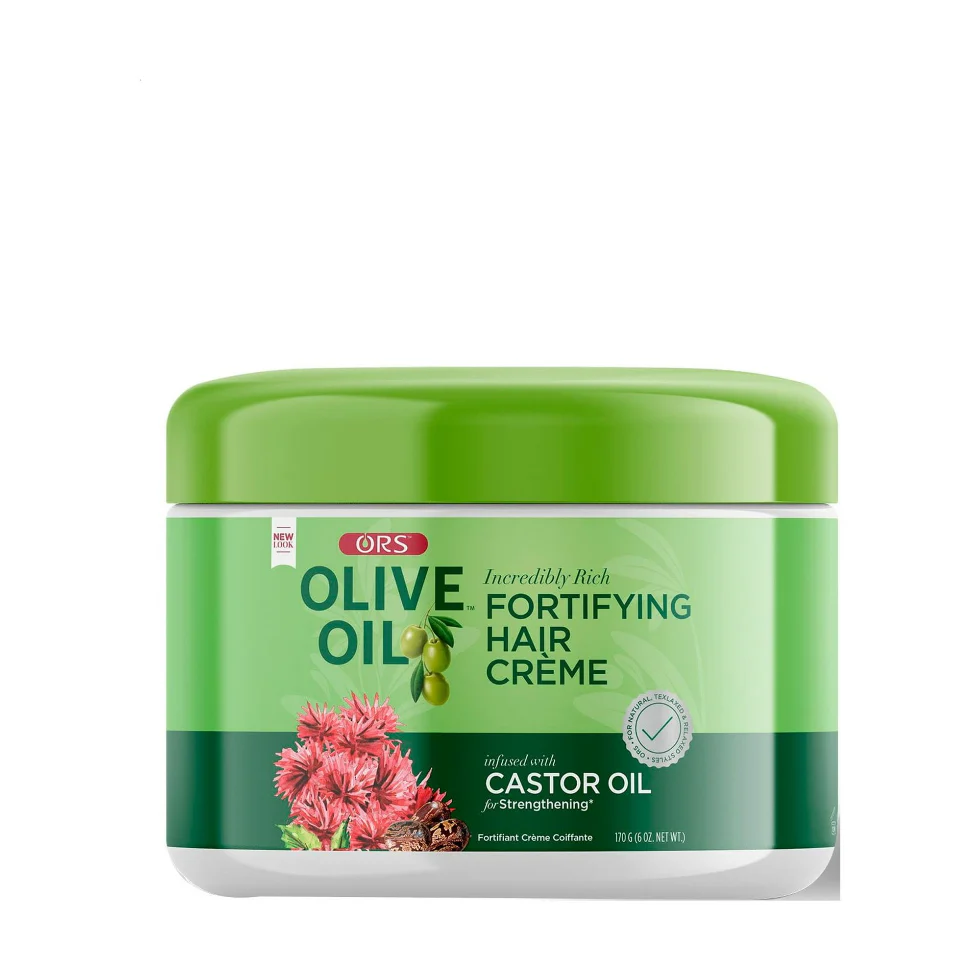 ORS Olive Oil Fortifying Hair Creme 170g | Castor Oil Strengthening Care