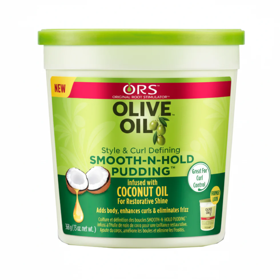 ORS Olive Oil Curl Defining Pudding 368g | Moisturize & Smooth Hold