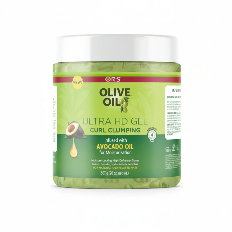 ORS Olive Oil Ultra HD Curl Clumping Gel 567g | Strong Hold & Defined Curls