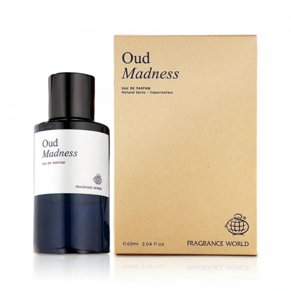 Oud Madness 60ml EDP by Fragrance World | Bold Unisex Oriental Woody Perfume