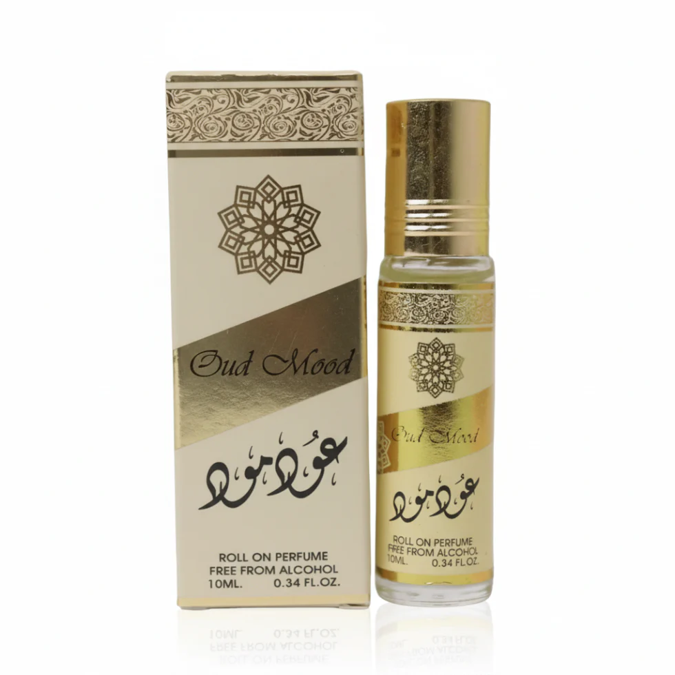 Oud Mood Roll-On Perfume Oil 10ml | Ard Al Zaafaran Luxury Fragrance Oil
