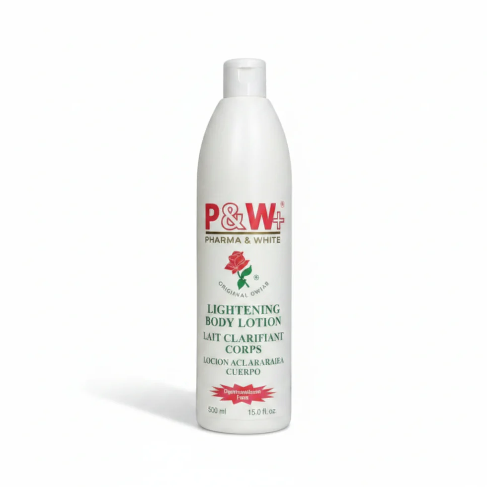 P & W Original Swiss Lightening Body Lotion 500ml | Brightening & Hydrating Lotion