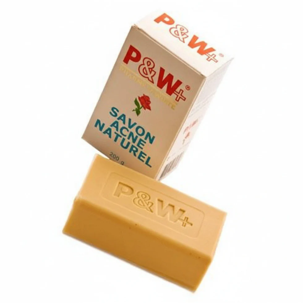 P & W Swiss Acne Savon 200g | Acne Control Deep Cleansing Soap Bar