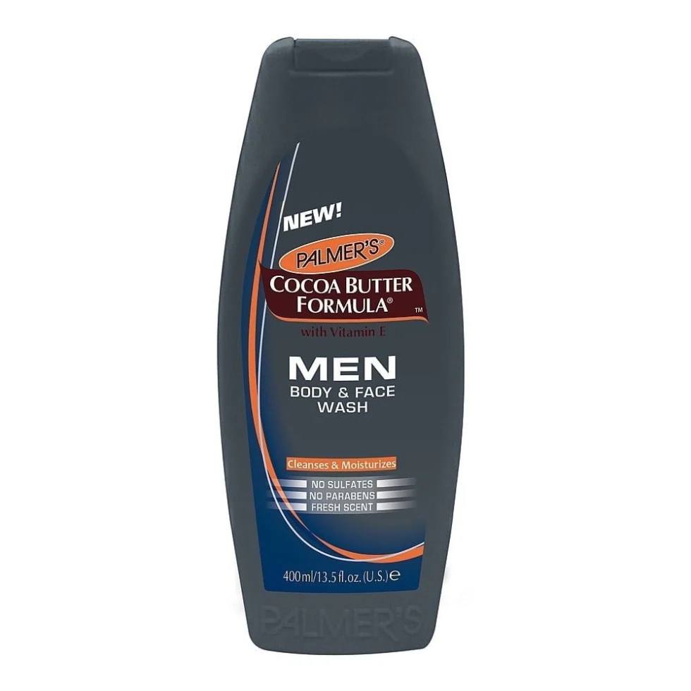 Palmers Cocoa Butter Men Body & Face Wash 400ml | Deep Clean Hydration