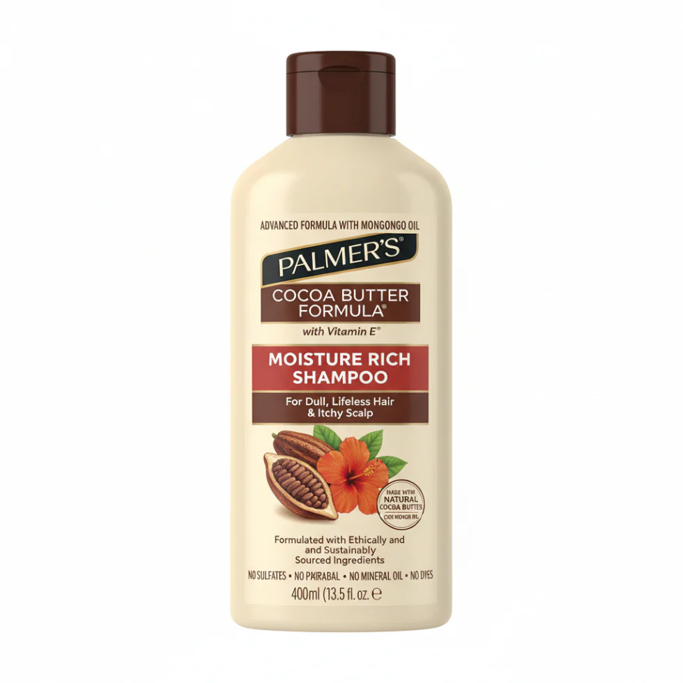 Palmers Cocoa Butter Moisture Rich Shampoo 400ml | Hydrate & Nourish Hair