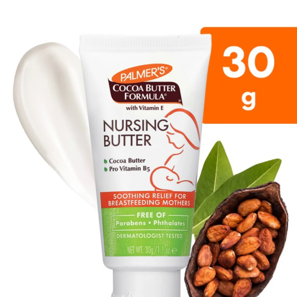 Palmers Cocoa Butter Nursing Butter 30g | Soothing Breastfeeding Care Balm - Image 2