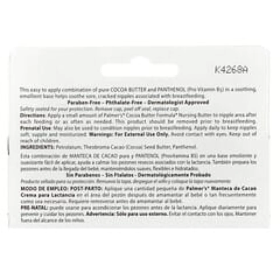 Palmers Cocoa Butter Nursing Butter 30g | Soothing Breastfeeding Care Balm - Image 4