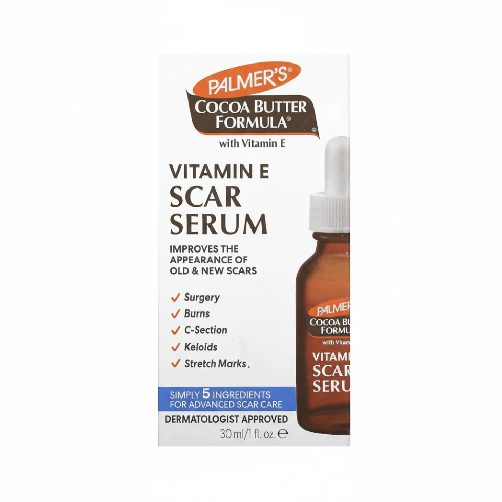 Palmers Vitamin E Scar Serum 30ml | Surgery Burns & Stretch Mark Care